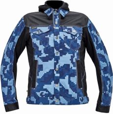 NEURUM CAMOUFLAGE bunda s kapucí navy