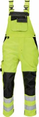 KNOXFIELD HI-VIS kalhoty s laclem žlutá